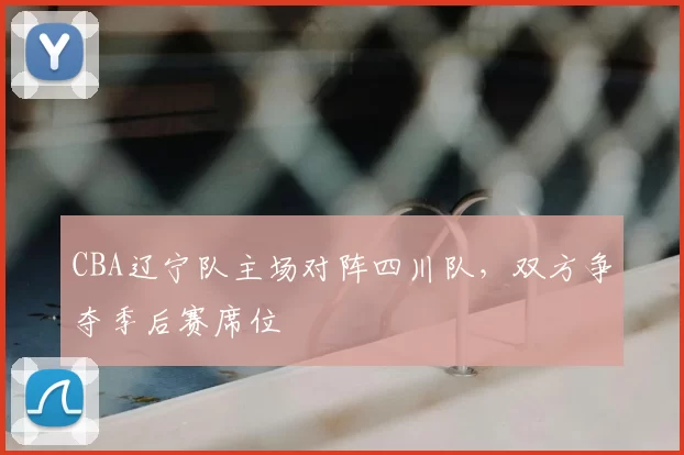 CBA辽宁队主场对阵四川队，双方争夺季后赛席位