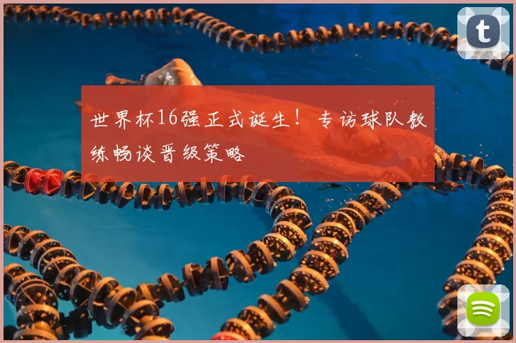 世界杯16强正式诞生!专访球队教练畅谈晋级策略