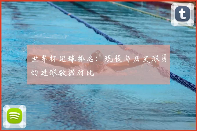 世界杯进球排名:现役与历史球员的进球数据对比