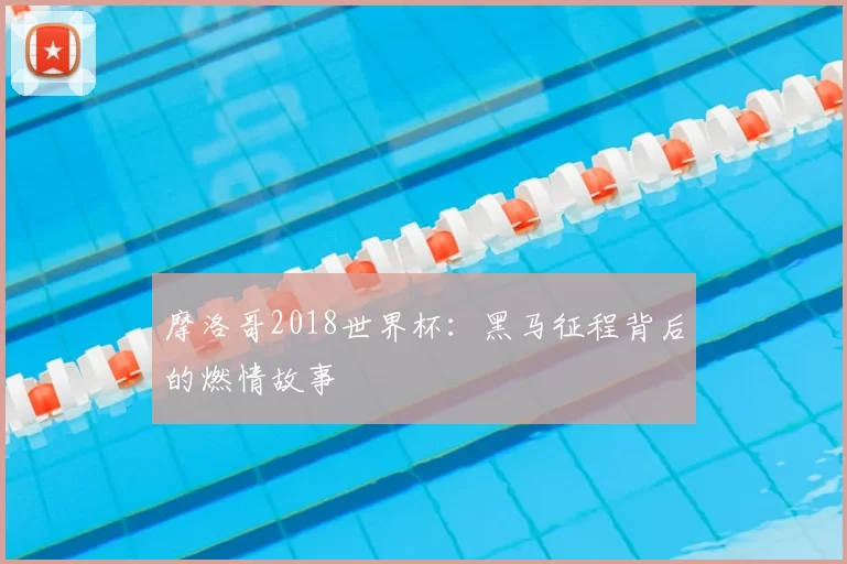 摩洛哥2018世界杯：黑马征程背后的燃情故事